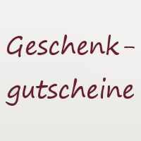 Geschenkgutscheine